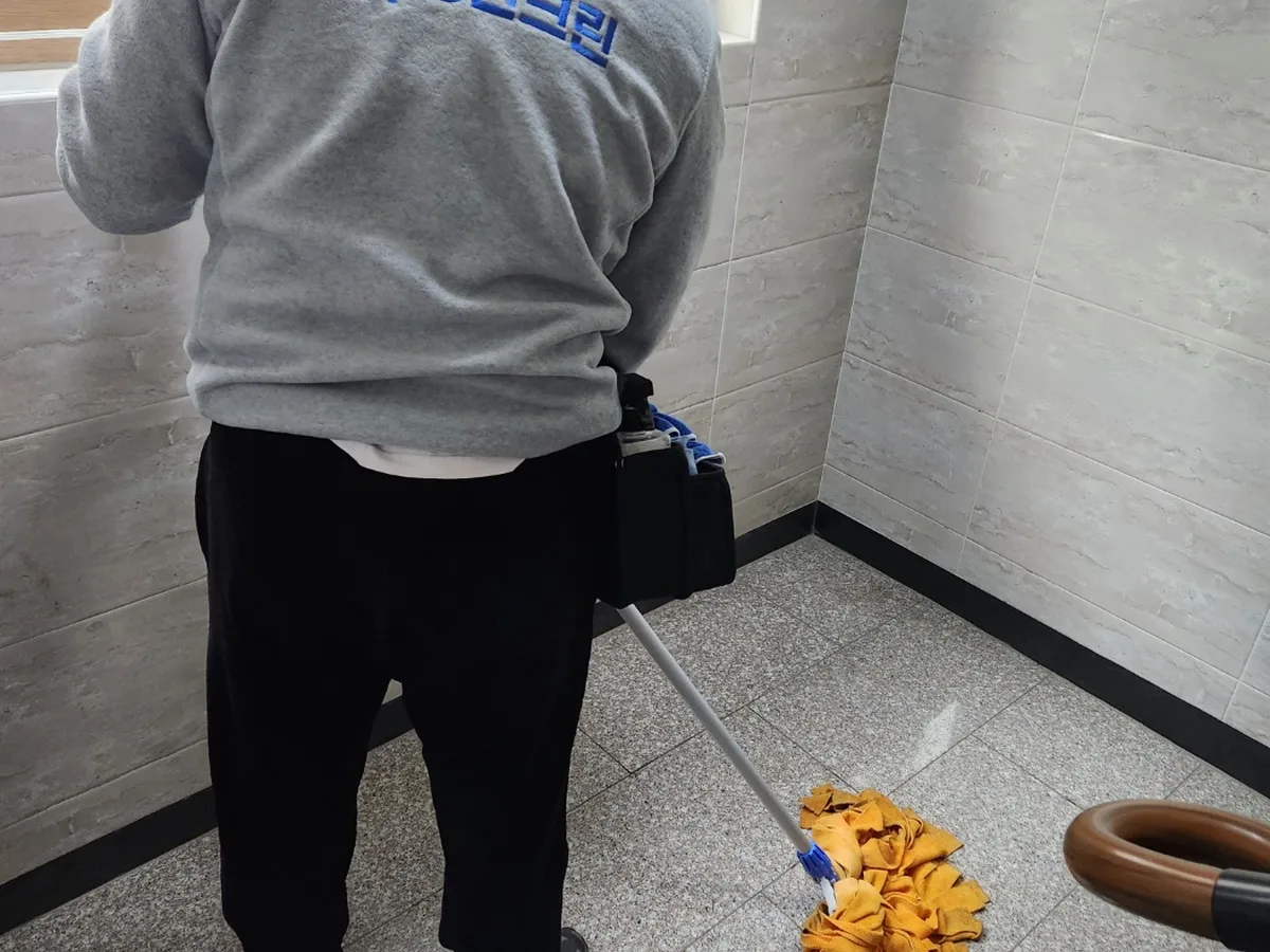 순천시 가곡동 가정 복도·대기 동선 야간 위생청소 사례 - 행진크린
